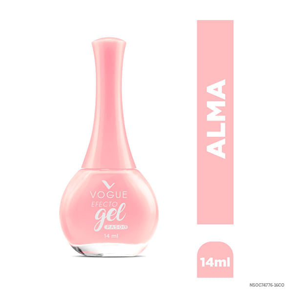 Esmalte Vogue Efecto Gel Alma 14 Ml