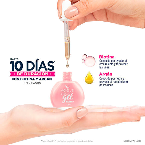Esmalte Vogue Efecto Gel Alma 14 Ml
