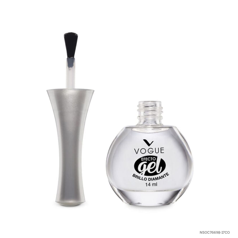 Esmalte Vogue Efecto Gel Brillo Diamante 14Ml