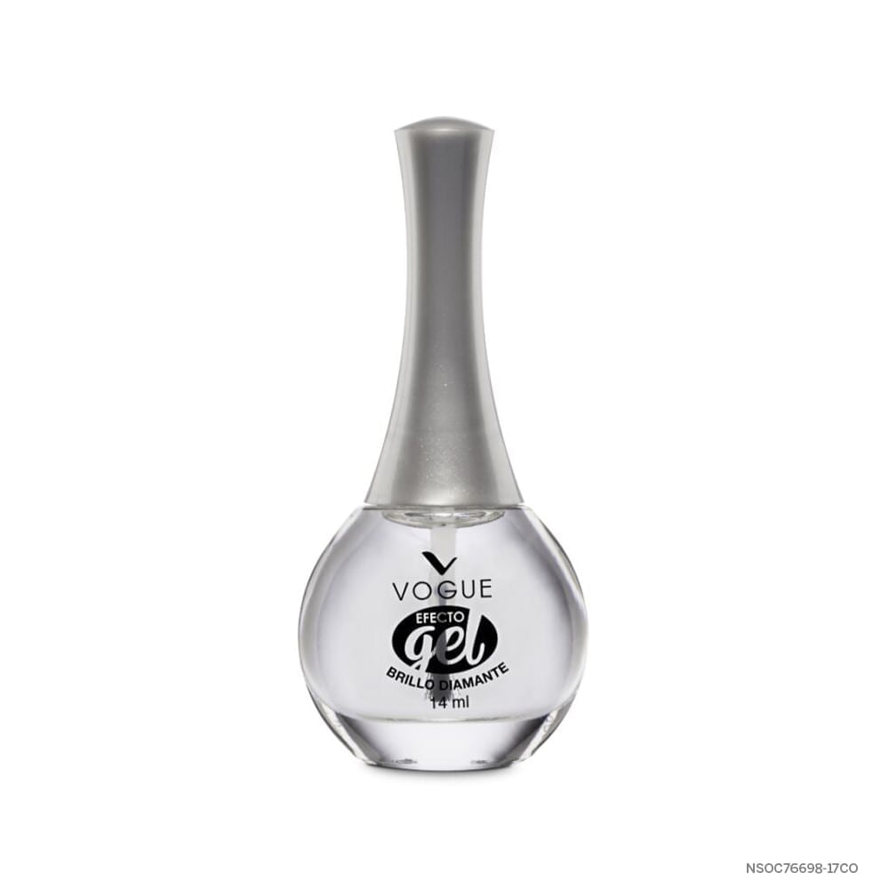 Esmalte Vogue Efecto Gel Brillo Diamante 14Ml