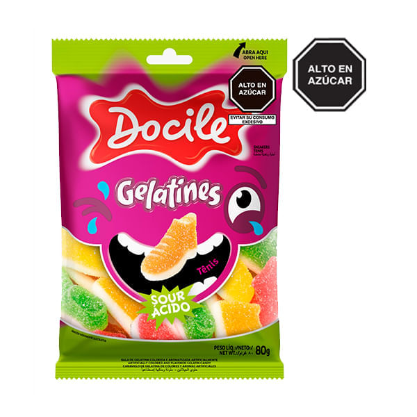 Gelatines Tenis Acidos
