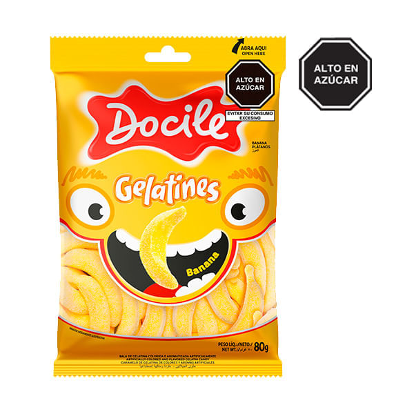 Gelatines Platanos