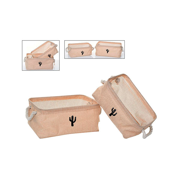 Juego Cesta Para Ropa 2 Pz