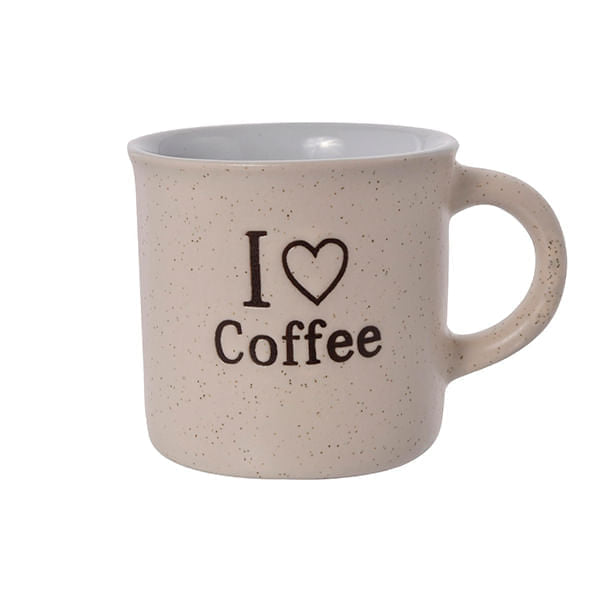 Taza Modelo I Love Coffe Crema
