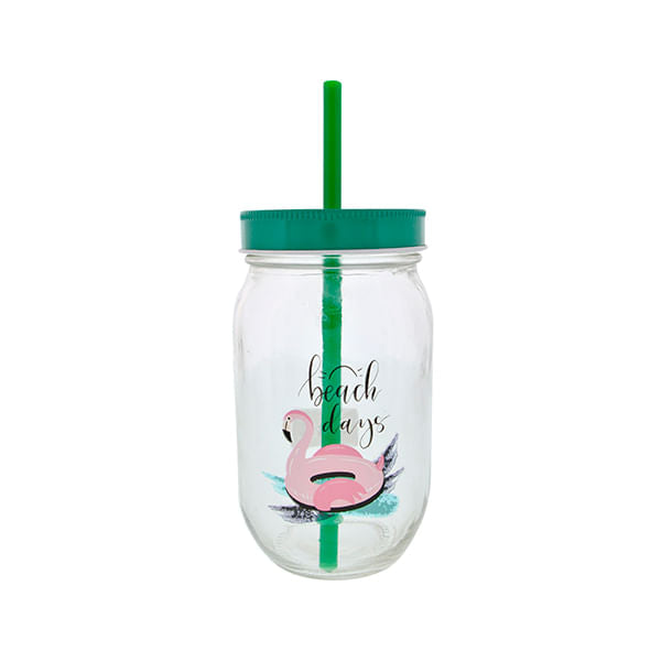 Vaso Con Tapa Life In The Tropical