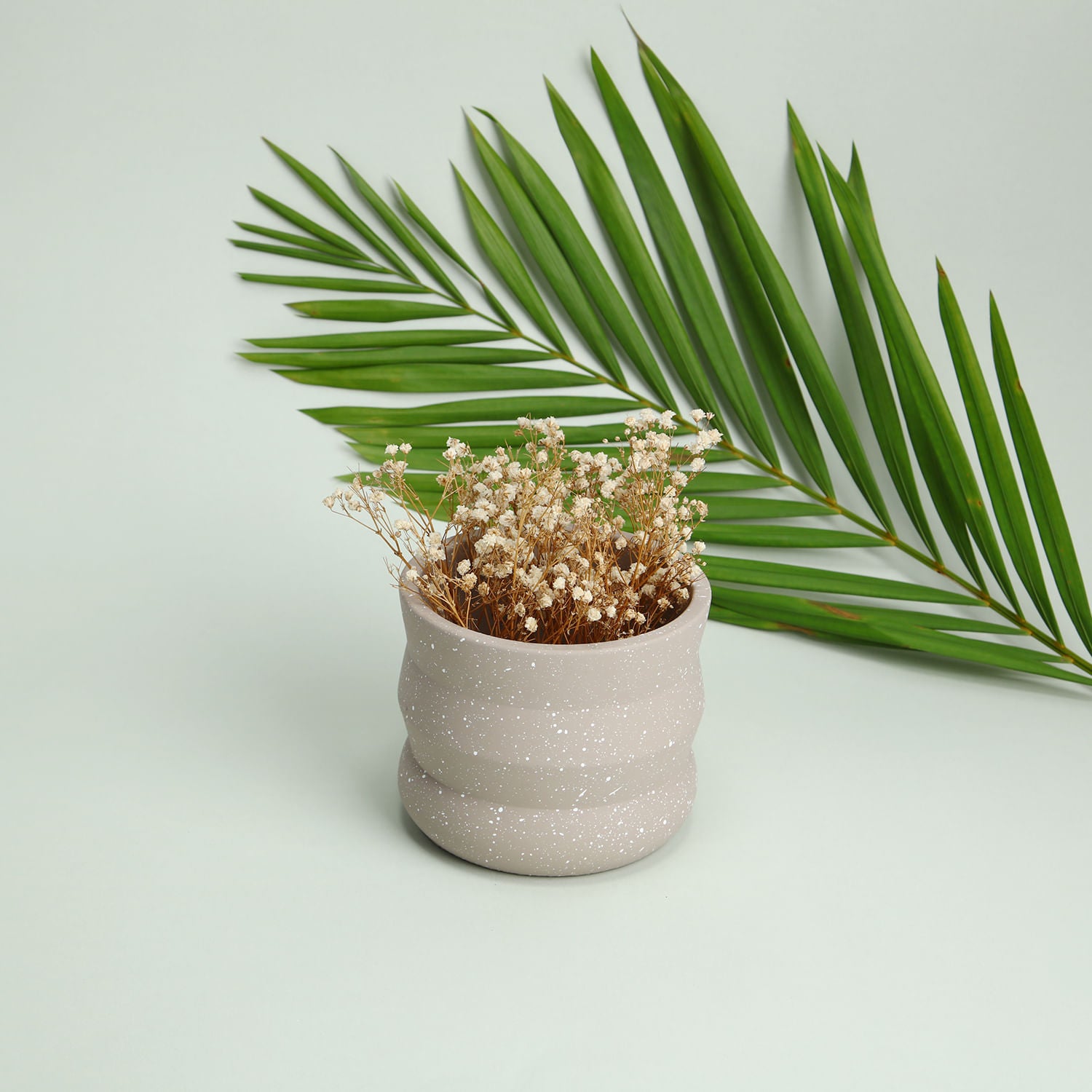 Maceta de Cemento Jardín Beige
