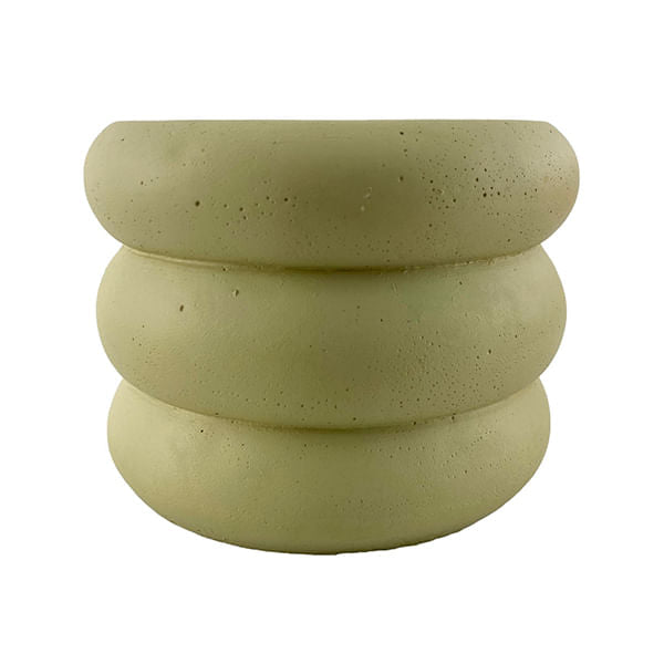 Maceta Modelo Cemento Beige