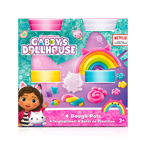 Pack 4 Gabbys Dollhouse