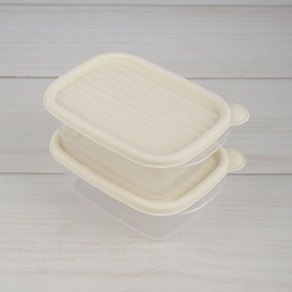 Set De Recipientes De Plastico Para Alimentos