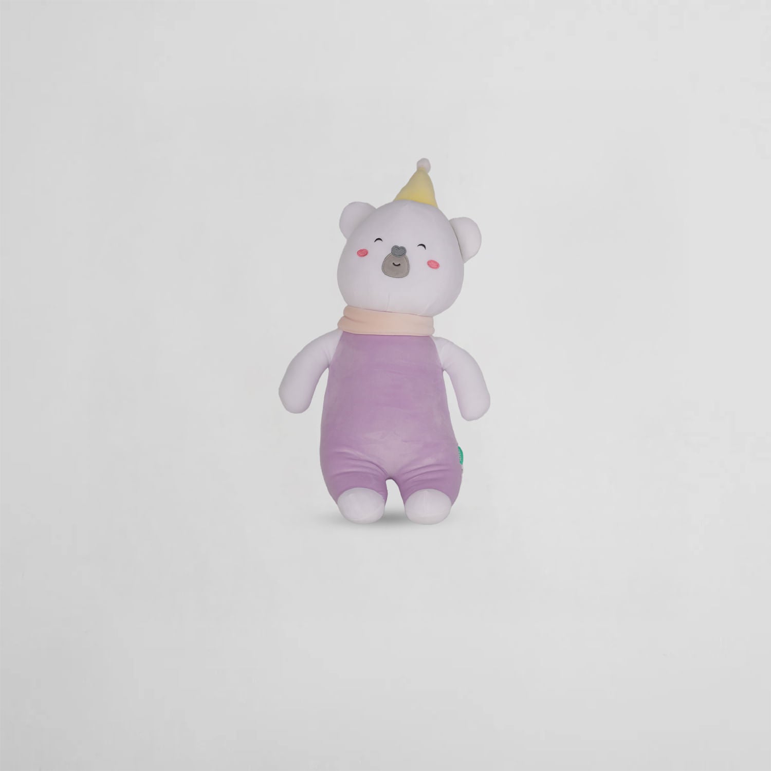 Peluche Oso Blanco con Gorro 45 cm