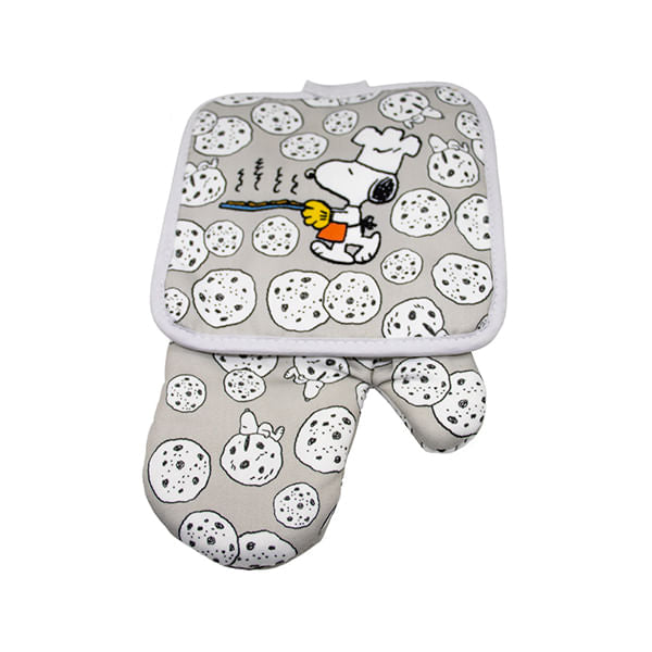 Set Guante + Agarrador Peanuts