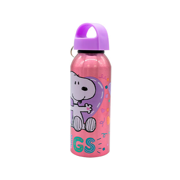 Botella Aluminio 600Ml Peanuts