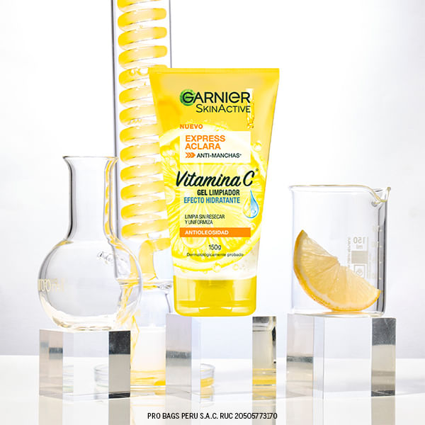 Gel Limpiador Hidratante Garnier Express Aclara