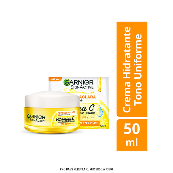 Crema Fps Garnier Express Aclara