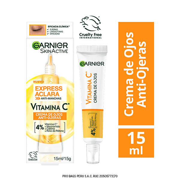 Crema De Ojos Garnier Express Aclara