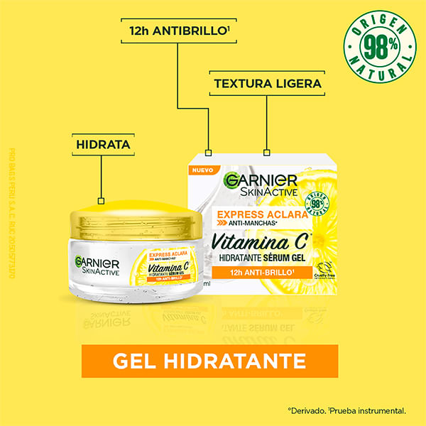 Crema Gel Garnier Vitamina C