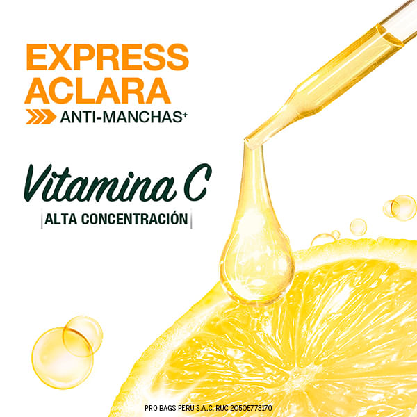 Mascarilla En Sachets Garnier Express Aclara
