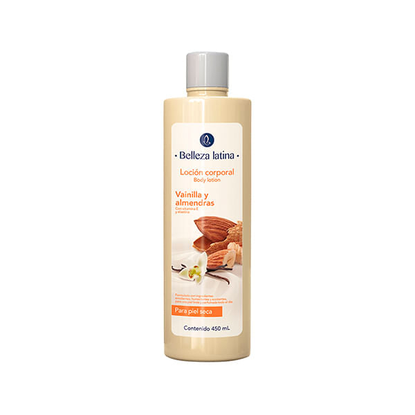 Locion Corporal Belleza Latina Vainilla Y Almendras 450Ml