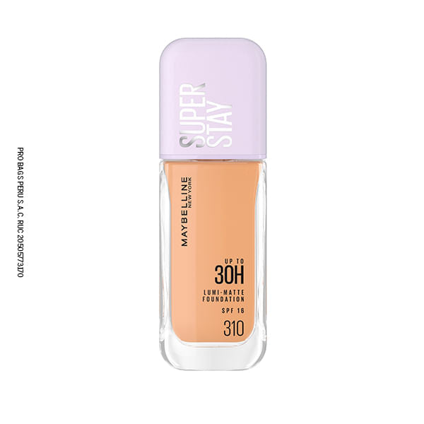 Base Maybelline Superstay Lumi Matte Tono 310 As X