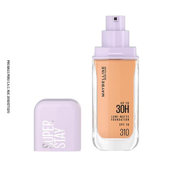 Base Maybelline Superstay Lumi Matte Tono 310 As X