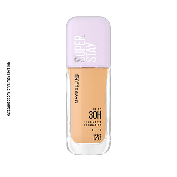Base Maybelline Superstay Lumi Matte Tono 128 As X