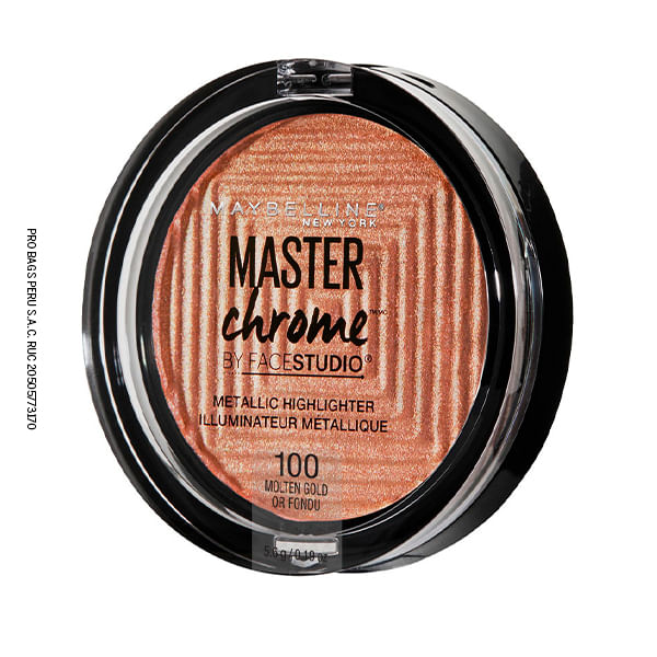 Iluminador Master Chrome Tono Gold - Medium