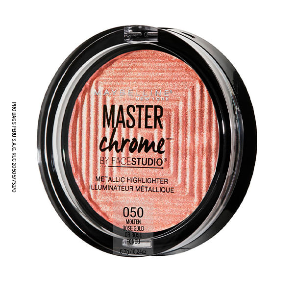 Iluminador Master Chrome Tono Rose Gold - Light