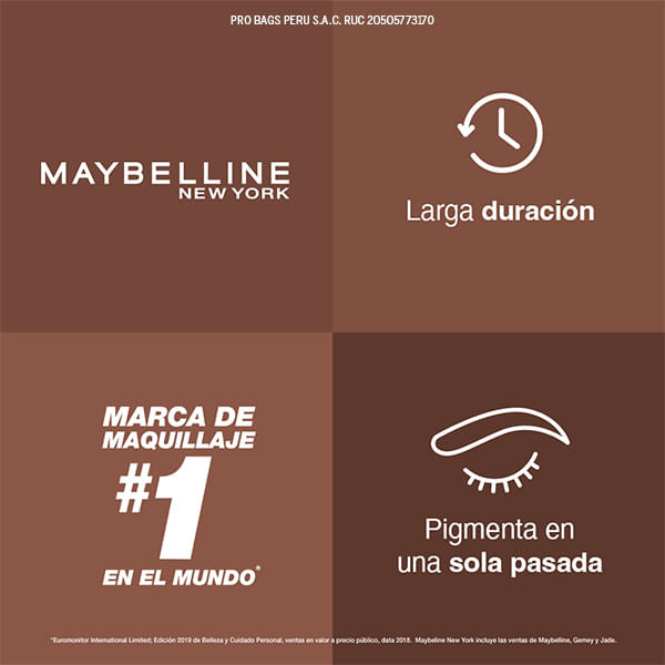 Gel De Cejas Maybelline Ny Tattoo Brow 3D Deep Brown