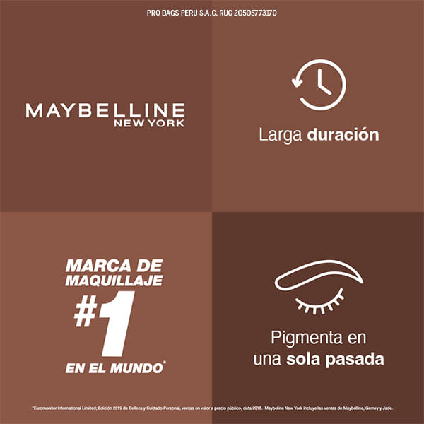 Gel De Cejas Maybelline Ny Tattoo Brow 3D Medm Brown