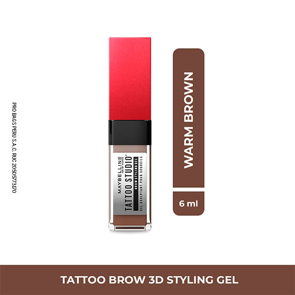 Gel De Cejas Maybelline Ny Tattoo Brow 3D Warm Brown