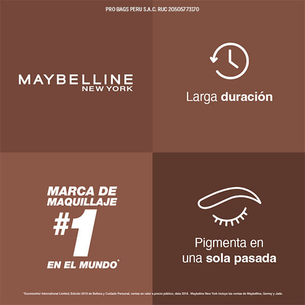 Gel De Cejas Maybelline Ny Tattoo Brow 3D Warm Brown