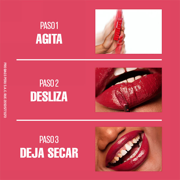 Labial Ss Maybelline Vinyl Ink Coy