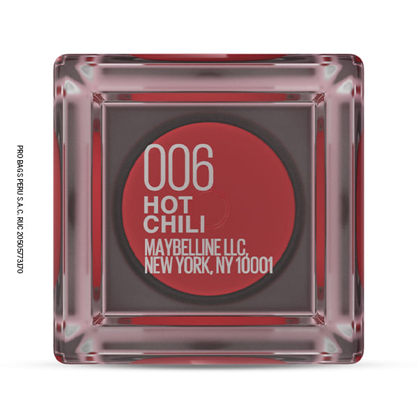 Brillo Labial Maybelline Lifter Plump Hot Chili