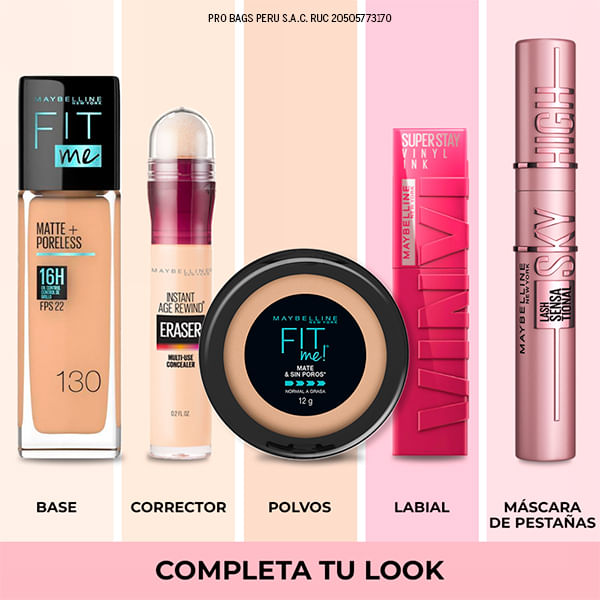 Máscara De Pestañas Maybelline Lash Sensational Sky High Wsh Very Black