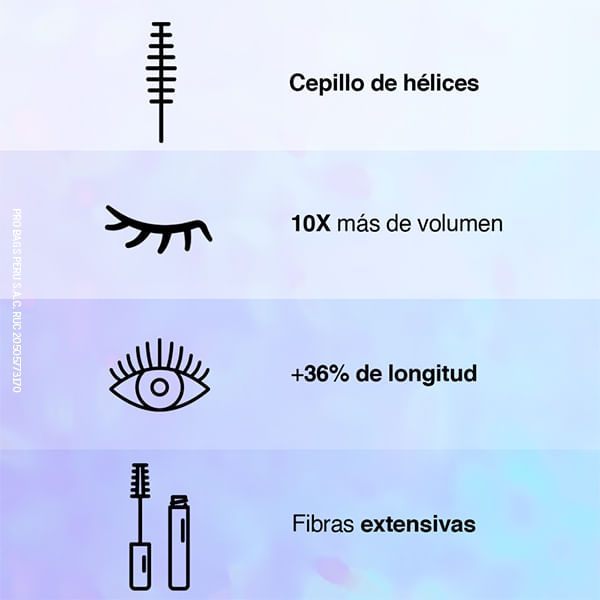Máscara De Pestañas Maybelline Falsies Surreal Wtp Very Black