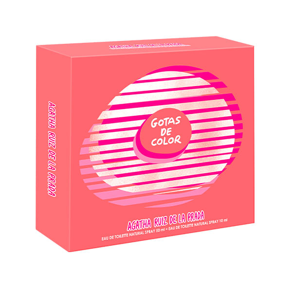 Perfume Agatha Ruiz De La Prada Gotas Edt 50Ml + 10Ml