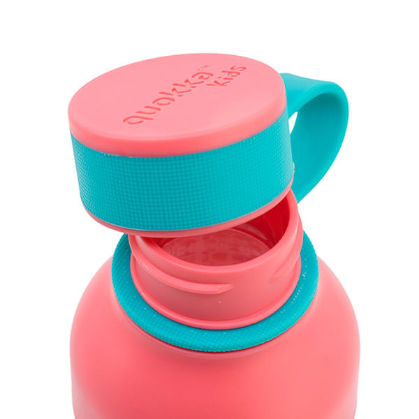 Botella Kids Ecozen Quokka With Strap Flowers 430 Ml