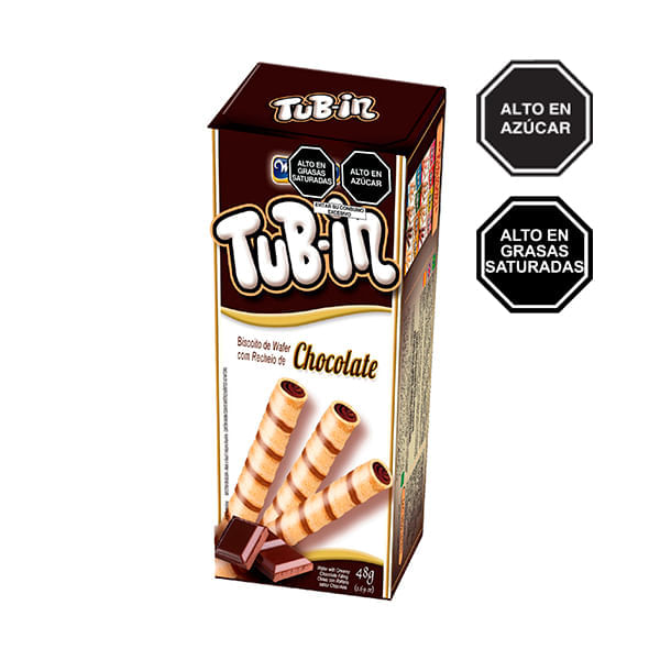 Wafer Roll Tubin Caja Chocolate