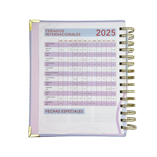 Agenda 2025 True Espiral