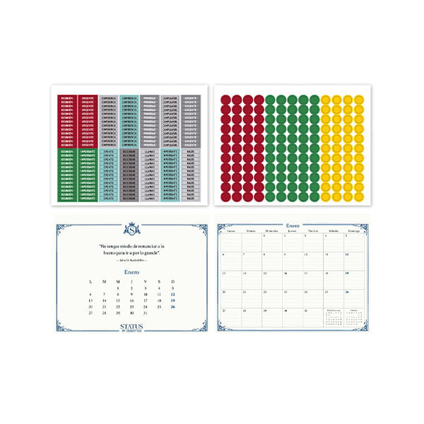 Calendario 2025 Escritorio Ejecutivo