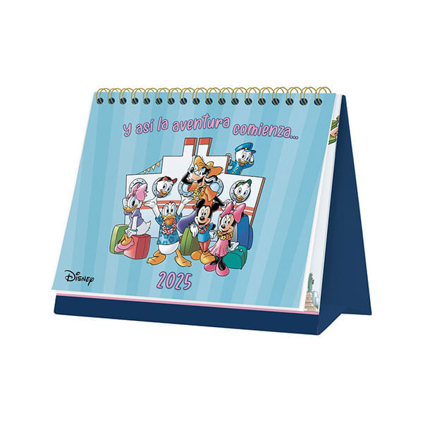 Calendario 2025 Escritorio Disney