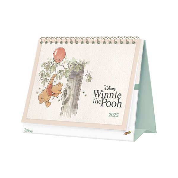 Calendario 2025 Escritorio Pooh