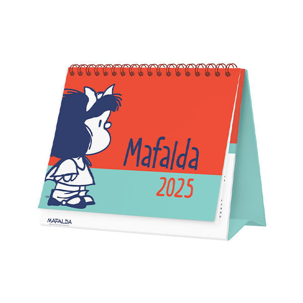 Calendario 2025 Escritorio Mafalda