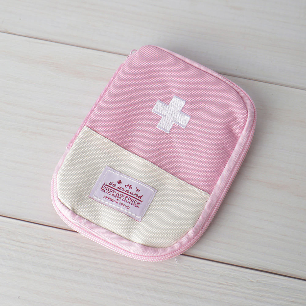 Neceser Para Medicinas Rosado
