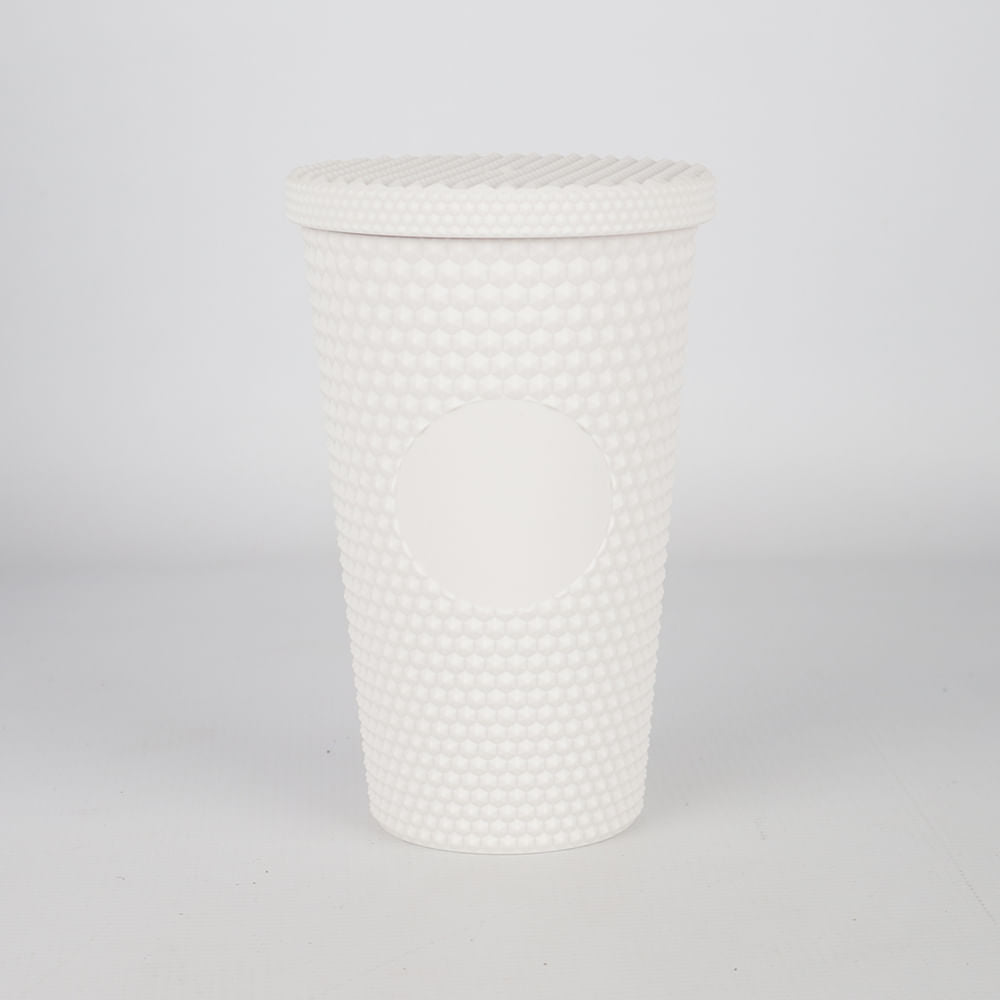 Vaso de Plástico Blanco