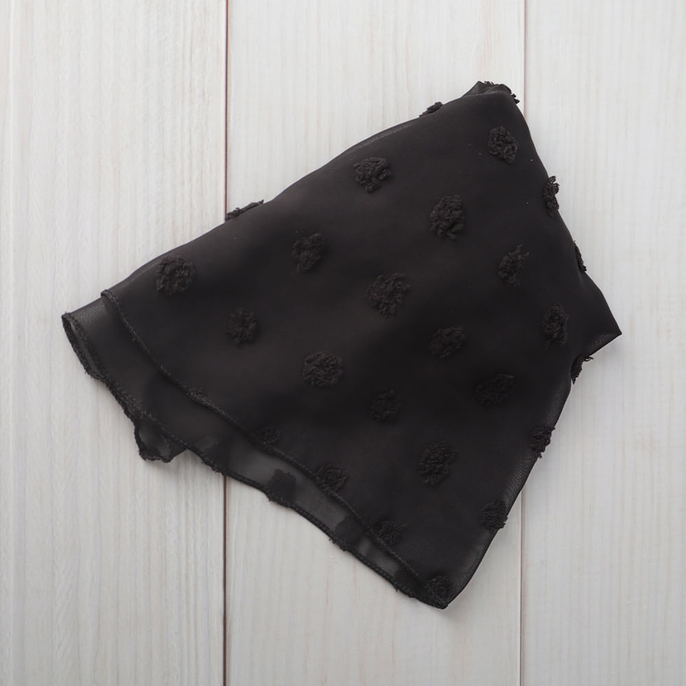Pareo Negro con Textura