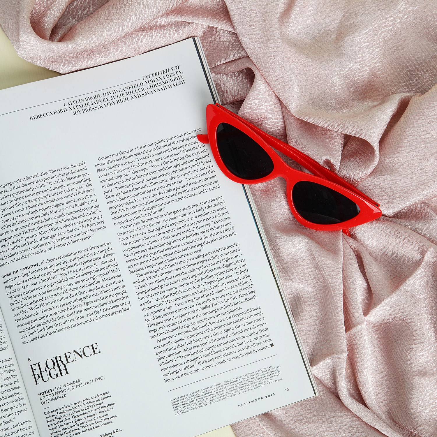 Lentes de Sol Cat Eye Rojo
