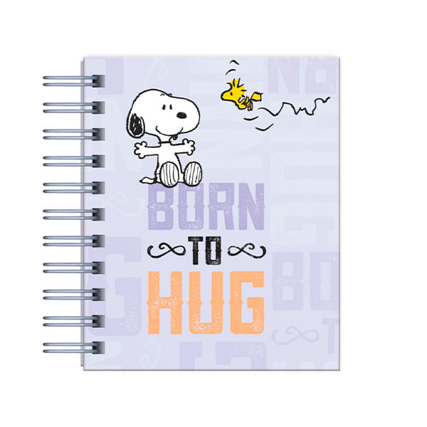 Libreta A6 Tapa Dura Cuadriculado Ochenta Hojas Snoopy
