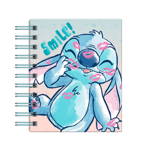 Libreta A6 Tapa Dura Cuadriculado 80 Hojas Disney Iconic