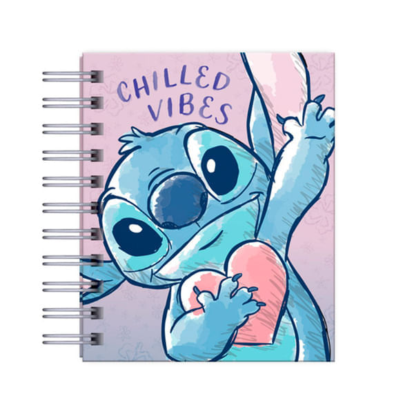 Libreta A6 Tapa Dura Cuadriculado 80 Hojas Disney Iconic